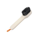Laundry Brush with Built-In Liquid Dispenser