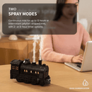 Steam Train Humidifier & Diffuser with LED Light