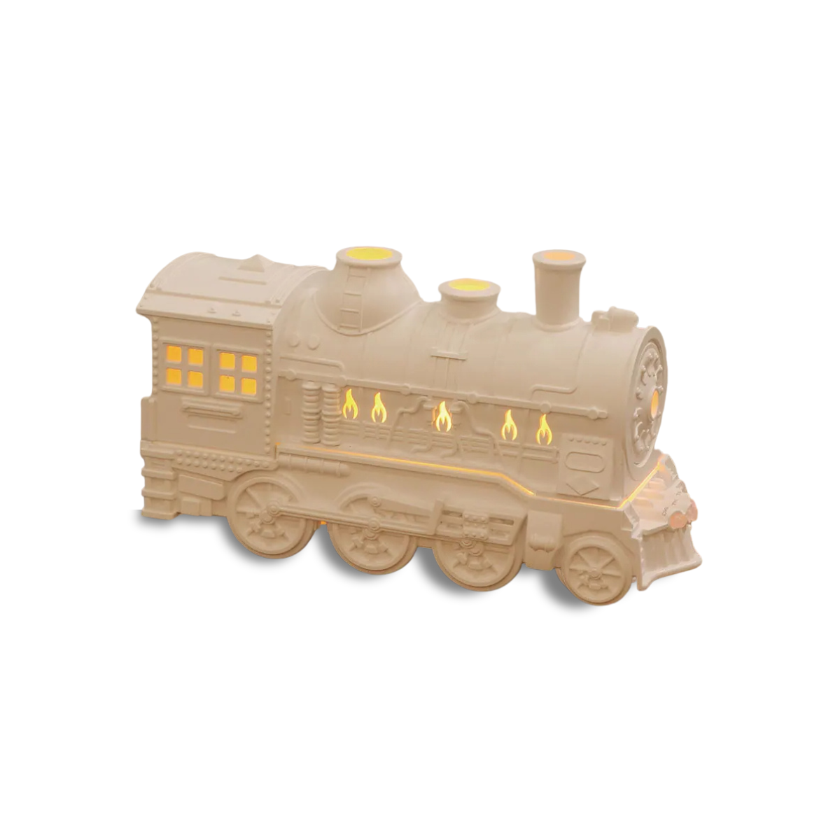 Steam Train Humidifier & Diffuser with LED Light