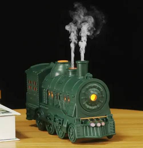 Steam Train Humidifier & Diffuser with LED Light