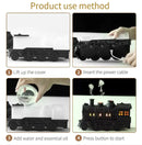 Steam Train Humidifier & Diffuser with LED Light